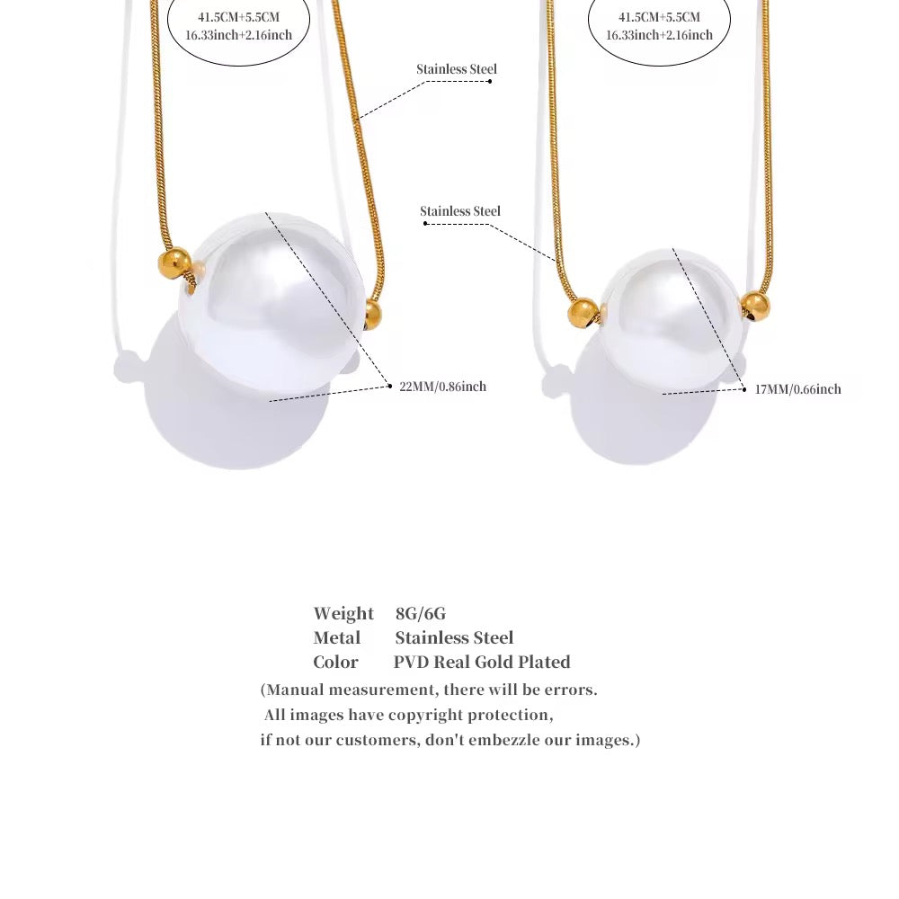 Penelope Pearl necklace