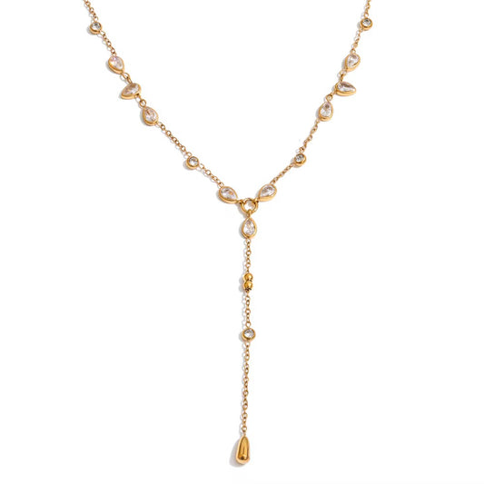 ELEANOR  ZIRCONIA NECKLACE