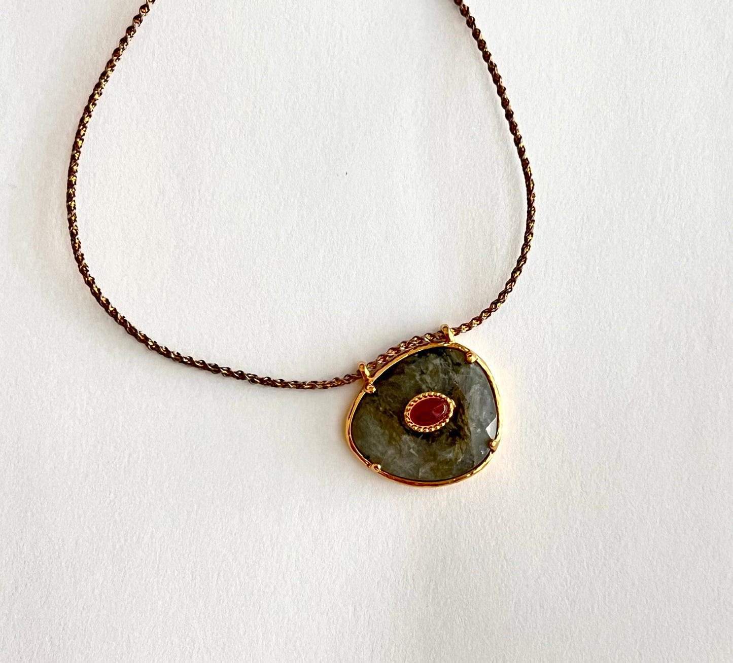 Agata stone Necklace