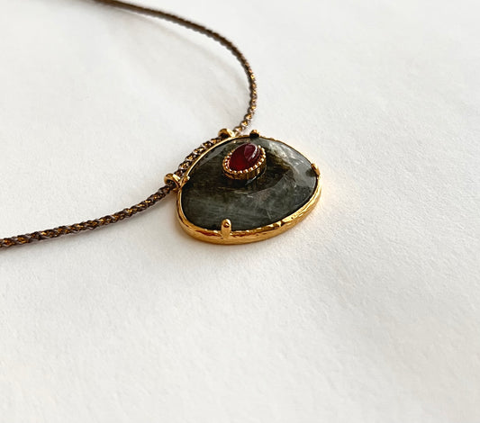 Agata stone Necklace